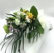 NO.2407　お供え花束<br>【白系・グリーン系】<br>花材おまかせ
