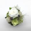 NO.9083<br>V-dayプリザーブドフラワー<br>【白系・グリーン系】<br>花材おまかせ