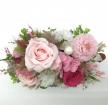 NO.9186<br>White-Dayプリザーブドフラワー<br>【ピンク系】<br>花材おまかせ