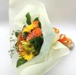 NO.9226<br>退職・送別・卒業　花束<br>【YE系・OR系】<br>花材おまかせ