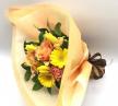 NO.9570<br>敬老の日 花束<br>【YE系・OR系】<br>花材おまかせ