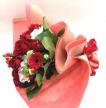 NO.9574<br>敬老の日 花束<br>【赤系】<br>花材おまかせ